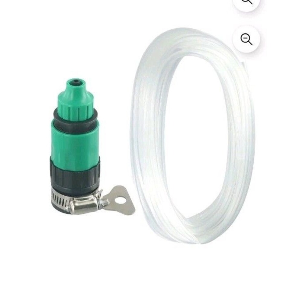 Faucet Adapter Connector with Clear Hose for Airless Paint Sprayer